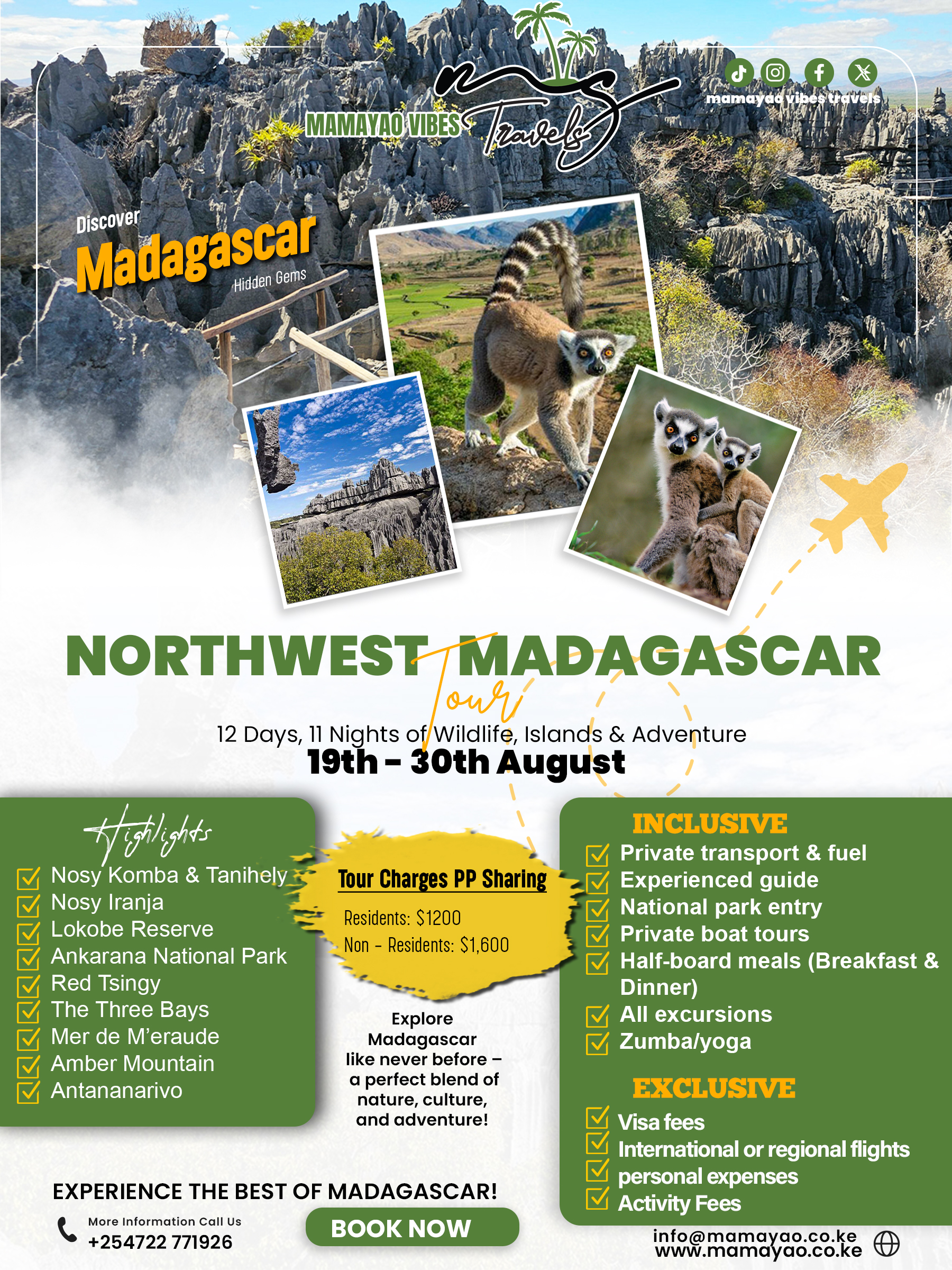 NORTHWEST TOUR OF MADAGASCAR